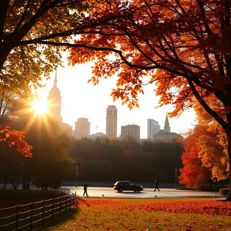 Central Park en automne.