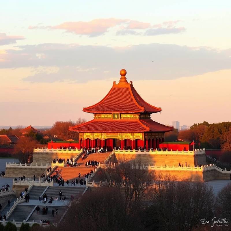 Temple du Ciel à Pékin.